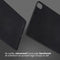 Accezz Liquid Silicone Backcover iPad Pro 12.9 (2020 - 2022) - Penhouder - Zwart