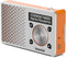 TechniSat DigitRadio 1 - Draagbare Radio - DAB+ FM - Zilver Oranje
