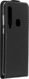 Accezz Samsung Galaxy A9 (2018) - Flipcase - Pasjeshouder - Zwart