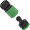 vidaXL - Tuinslang - met - koppelingsset - 0,5'' - 20 - m - PVC - groen