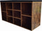 Schoenenkast hal bankje - open schoenenrek - met zitkussen - 103,5 x 35 x 55 cm