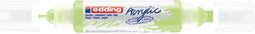 Edding 5400 3D double liner - Acrylmarker - Pastel Groen (917)