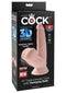 Pipedream - 3D Cock Swinging Balls 6 Inch - Dildos Realistics Lichte Beige