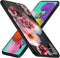 iMoshion Hoesje Geschikt voor Samsung Galaxy A51 Hoesje Siliconen - iMoshion Design hoesje - Zwart / Roze / Pink Flower