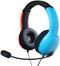 PDP AIRLITE - Bedrade headset - Ruisonderdrukkende microfoon - Rood/Zwart/Blauw