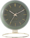 Karlsson Globe - Tafelklok - Gouden details - Mosgroen - 21x24,5x14cm