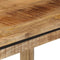 vidaXL - Eettafel - 110x55x75 - cm - massief - mangohout
