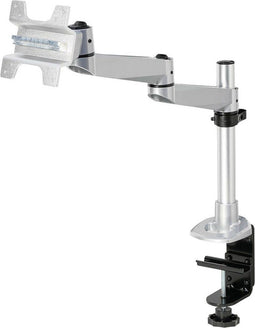 SpeaKa Professional SP-1624924 - SuperSwivel Monitor-tafelbeugel - Zwenkbaar 360° en Kantelbaar 105° - Zilver