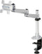 SpeaKa Professional SP-1624924 - SuperSwivel Monitor-tafelbeugel - Zwenkbaar 360° en Kantelbaar 105° - Zilver