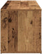 vidaXL - Tv-meubel - 120x34x37 - cm - bewerkt - hout - oud - houtkleurig