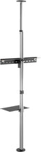 Equip 650621 - Vloer-tot-plafond TV-beugel - 360° draaibaar max. 70