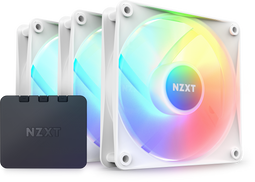 NZXT F120 RGB Core - Ventilator - 120mm - Wit (3x)