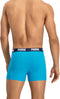 Puma Basic Boxer - Boxershorts - Aansluitende pasvorm - Aqua en blauw (2 stuks)