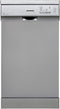Heinner HDW-FS4552DSE++ - Vrijstaand - 10 couverts - 45 cm - AquaStop - Zilver