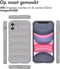 iMoshion Hoesje Geschikt voor iPhone 11 Hoesje Siliconen - iMoshion EasyGrip Backcover - Grijs