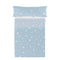 Happy Friday Sheet set 2 pieces Little star blue 180x270 cm (Single) Blue