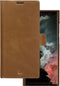 dbramante1928 Galaxy S22 Ultra - Flip cover - Magneetsluiting en pasjesvakjes - Cognac