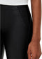 Object Objbelle MW Coated Leggings - Dames Legging met knipbare lengte - Zwart