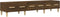 vidaXL - Tv-meubel - 150x34,5x30 - cm - bewerkt - hout - bruin - eikenkleur