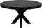 Kick Industrial Eetkamertafel Dax Rond - Zwart 140 cm