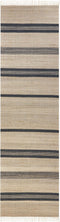 TALPUR - Vloerkleed - Beige/Grijs - 80 x 300 cm - Jute