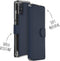 Accezz Hoesje Geschikt voor Samsung Galaxy A51 Hoesje Met Pasjeshouder - Accezz Xtreme Wallet Bookcase - Donkerblauw