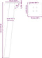 vidaXL - Salontafelpoten - 4 - st - 42 - cm - staal - antraciet
