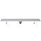 vidaXL - Douchegoot - rechthoekig - 1030x140 - mm - roestvrij - staal