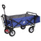 Woltu Transportwagen - Opvouwbaar - Stalen Frame 80 kg Draagvermogen Blauw