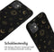 iMoshion Hoesje Geschikt voor iPhone 11 Hoesje Met Koord - iMoshion Siliconen design hoesje met koord - Zwart / Sky Black
