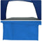 vidaXL - Strandtent - 3-persoons - waterdicht - azuurblauw
