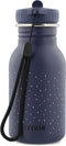 Trixie Drinkfles - Mr. Penguin - RVS Waterfles voor kinderen - 350ml - Lekvrije Fles - Blauw