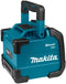 Makita DMR202 - Bluetooth speaker - USB mediaspeler - 10,8/14,4/18 V (1 stuk)