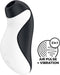 Satisfyer - Orca - Air Pulse Stimulator and Vibrator - Black/White