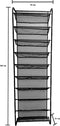 O'DADDY® Hangend Schoenenrek Metaal – Voor Opdek & Stompe Deuren – 30 Paar Schoenen – Compact &