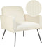 NARKEN - Fauteuil - Beige - Corduroy