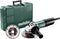 Metabo W 850-125 SET - Haakse slijper 850 W - Inclusief diamantzaagblad en koffer (1 set)