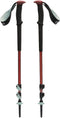 Black Diamond Trail Trekking Wandelstok - Wandelstokken - Ergonomische handvatten - Iron Red