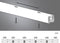 Paulmann URail - 2m railsysteem - 230V metaal chroom mat