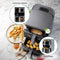DOMO DO550FR - Dubbele Airfryer XXL - 10 L - 2500 W - Grijs