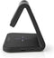 Nedis Wekker met Draadloze Lader - Qi gecertificeerd - 5 / 7.5 / 10 W - USB-A Female - Nachtlamp - 2 Alarmtijden - Snoozefunctie