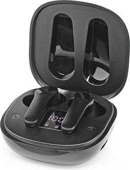 Nedis HPBT5060BK - Draadloze Bluetooth oordopjes - ANC - Zwart