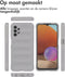 iMoshion Hoesje Geschikt voor Samsung Galaxy A32 (5G) Hoesje Siliconen - iMoshion EasyGrip Backcover - Grijs