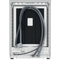 WHIRLPOOL W7FHS41X - Vrijstaande vaatwasser 60cm - 15 couverts 41 dB(A) Powerclean Pro NaturalDry RVS