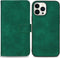 iMoshion Hoesje Geschikt voor iPhone 13 Pro Max Hoesje Met Pasjeshouder - iMoshion Uitneembare 2-in-1 Luxe Bookcase - Donkergroen