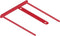 Bankers Box archiefbinder - inclusief 50 label - doos van 100 stuks - rood