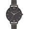 Olivia Burton Dames horloge analoog quartz One Size Grijs 32018428