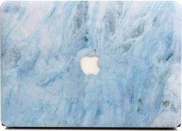 Lunso Geschikt voor MacBook Pro 13 inch (2016-2019) cover hoes - case - Marble Carib