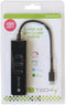 Techly IDATA USB-ETGIGA-3U2 - USB Hub - 3x USB 3.2 Gen 1 en 1x Ethernet 1Gbps - Zwart