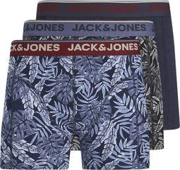 JACK&JONES JACRESORT TRUNKS - Onderbroek - 3-pack - Obsidian Pack: Coronet Blue - Navy Blazer (3-pack)